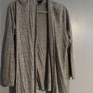 Mi Heather Gray Women's Cardigan